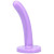 Tantus Silk Small Dildo, 4.25 Inch Insertable, 0.8 Inch Max Width, Lavender