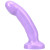 Tantus Acute Angled Dildo, 5.0 Inch Insertable, 1.25 Inch Max Width, Lavender
