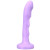 Tantus Charmer G-Spot Dildo, 6.8 Inch Insertable, 1.4 Inch Max Width, Purple Haze