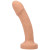 Tantus Uncut #2 O2 Dual Density Dildo, 6.4 Inch Insertable, 1.6 Inch Max Width, Honey