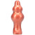 Tantus Severin Large Super Soft Anal Plug, 5.5 Inch Insertable, 2.25 Inch Max Width, Copper
