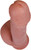 The Detective by FUKENA - Realistic Dual Density Silicone Dildo, 4.5 Inch Insertable, 1.5 Inch Max Width, Medium Skin