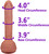 The Influencer by FUKENA - Realistic Dual Density Silicone Dildo, 5.5 Inch Insertable, 1.2 Inch Max Width, Medium Skin