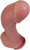 The Healer by FUKENA - Realistic Dual Density Silicone Dildo, 7.0 Inch Insertable, 1.7 Inch Max Width, Medium Skin