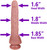 The Trucker by FUKENA - Realistic Dual Density Silicone Dildo, 8.75 Inch Insertable, 1.85 Inch Max Width, Medium Skin