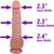 The Inventor by FUKENA - Realistic Dual Density Silicone Dildo, 10.0 Inch Insertable, 2.4 Inch Max Width, Medium Skin