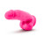 Blush Neo Elite Dual Density Silicone Dildo with Balls & Suction Cup, 5 Inch Insertable, 1.75 Inch Max Width, Neon Pink Blush Neo Elite Dual Density Silicone Dildo with Balls & Suction Cup, 5 Inch Insertable, 1.75 Inch Max Width, Neon Pink