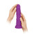 FemmeFunn Vortex Turbo Shaft 2.0, 8 in. Vibrating Rotating Dildo, 7.7 Inch Insertable, 1.5 Inch Max Width, Purple
