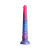 Colours Stacked 12 in. Dildo, 11.14 Inch Insertable, 1.77 Inch Max Width, Pink/Blue