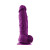 ColourSoft 5 in. Soft Dildo, 5.0 Inch Insertable, Purple