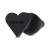 Temptasia 'Fuck Me' Silicone Anal Plug with Heart-Shaped Base, Black