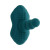 Playboy Have A Seat Rechargeable Silicone Remote-Controlled Vibrating Grind Pad, Deep Teal