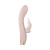 Evolved Golden Bunny Rechargeable Silicone Rabbit Vibrator, Light Pink/Rose Gold