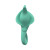 LoveLine Lily 10 Speed Sealed Silicone Rechargeable Submersible Clitoral Vibe, Green