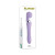 Playboy Vibrato Rechargeable Silicone Dual Ended Wand Vibrator, Opal