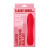 Luv Inc Lb72 Large Silicone Bullet Rechargeable Vibrator, Red