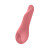 Luv Inc Tv23 Rechargeable Silicone Tongue Vibrator, Coral