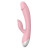 Luv Inc Rv20 Rabbit Vibrator Rechargeable Silicone Dual Stimulator, Pink