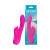 Luv Inc Tr46: Tapping Tongue Rabbit Vibrator, Pink