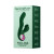 FemmeFunn Pallina Triple Action Thumping Rabbit Vibrator, Dark Green