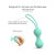 Love to Love Joia Silicone Kegel Balls, Mint Love to Love Joia Silicone Kegel Balls, Mint