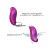 Love to Love Believer Clit Stimulator, Iridescent Berry