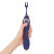 Love to Love O Mega Silicone Multi-Function Vibrator and Clitoral Stimulator, Midnight Indigo