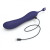 Love to Love O Mega Silicone Multi-Function Vibrator and Clitoral Stimulator, Midnight Indigo