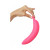 Love to Love Oh Oui Silicone Banana Vibrator, Pink