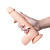 Honey Play Box Luis App Controlled Realistic Thrusting Dildo, 6.59 Inch Insertable, 1.49 Inch Max Width, Light Skin