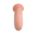 Curve Toys Big Shot 7 in. Vibrating Silicone Dildo with Suction Cup, 5.2 Inch Insertable, 1.6 Inch Max Width, Light Skin