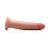 JOCK Real Skin 8.5 in. Silicone Dildo, 8.0 Inch Insertable, 1.8 Inch Max Width, Medium Skin