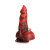 Creature Cocks Horny Devil Demon Silicone Dildo, 5.2 Inch Insertable, 2.0 Inch Max Width