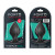 Forto F-63 Rattler Spade Silicone Anal Plug, Medium, Black