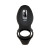 Zero Tolerance Mr. Flicker Remote-Controlled Flicking Tongue Vibrating Cock Ring, Black