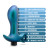 Anal Adventures Matrix Teleportation Plug, Lunar Blue Anal Adventures Matrix Teleportation Plug, Lunar Blue