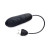 BANG! 7X Pulsing Rechargeable Silicone Bullet, Black
