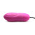 BANG! 7X Pulsing Rechargeable Silicone Bullet, Pink