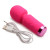 BANG! 10X Mini Silicone Wand, Pink