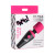 BANG! 10X Vibrating Mini Silicone Wand, Pink