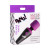 BANG! 10X Vibrating Mini Silicone Wand, Purple
