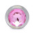 Booty Sparks Pink Gem Glass Anal Plug, Small