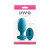 INYA Alpine 2.0 Gyrating and Vibrating Plug with Remote, Teal