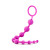 Luxe Silicone 10 Beads for Anal Play, Pink