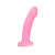 Luxe Cici 6.5 in. Curved Silicone Dildo, 6.0 Inch Insertable, 1.5 Inch Max Width, Pink