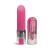 Nixie Smooch Rechargeable Lipstick Bullet Vibrator, Pink Ombre