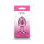 Rear Assets Metal Anal Plug, Medium, Pink Rear Assets Metal Anal Plug, Medium, Pink