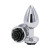 Rear Assets Rose Anal Plug, Medium, Black Rear Assets Rose Anal Plug, Medium, Black