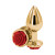 Rear Assets Rose Anal Plug, Medium, Red Rear Assets Rose Anal Plug, Medium, Red