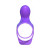 Fantasy C-Ringz Ultimate Couples Cage Vibrating Cock Sheath, Purple